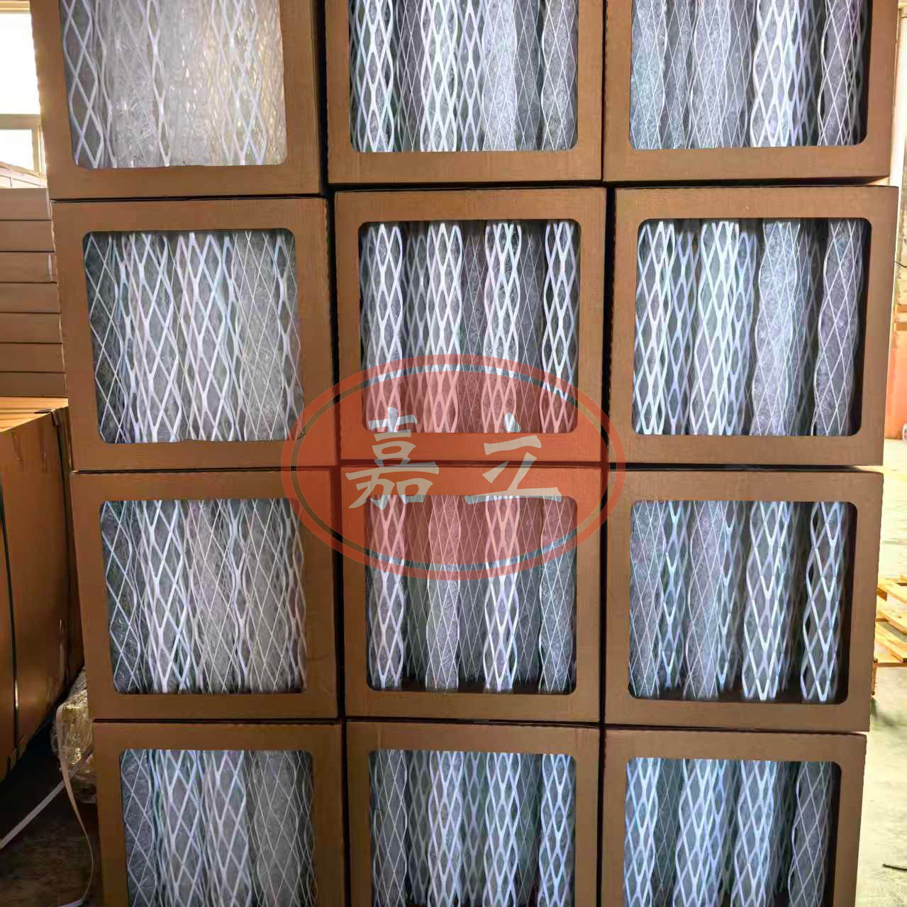 泰安3D柱型漆雾过滤收集器