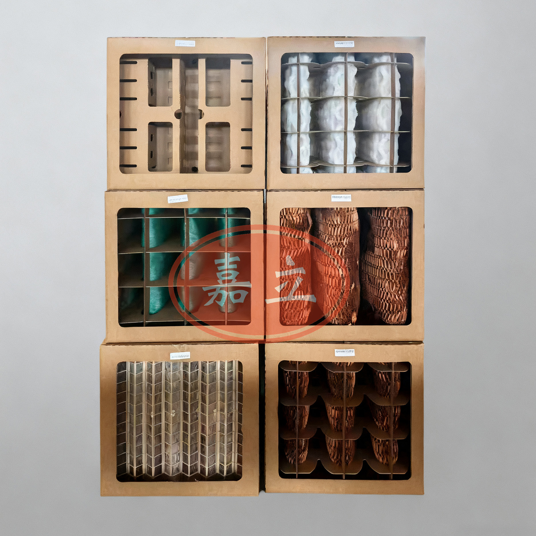 泰安纸盒式漆雾过滤纸箱